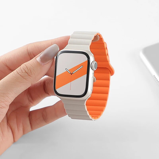 Magnetic Silicone Apple Watch Wrist Band