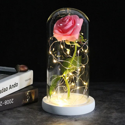 Galaxy Rose Artificial Flower Creative Gift for Valentines Day