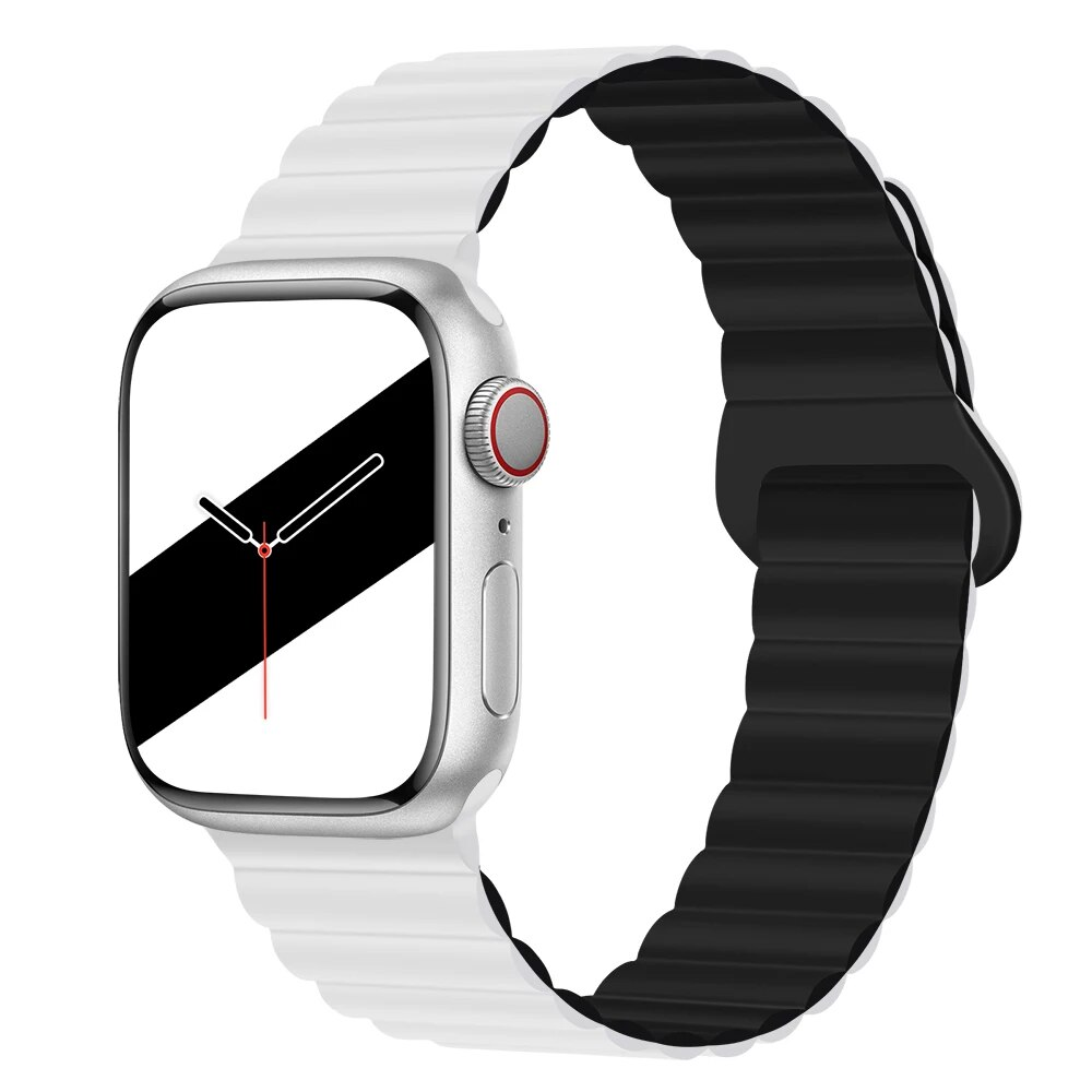 Magnetic Silicone Apple Watch Wrist Band