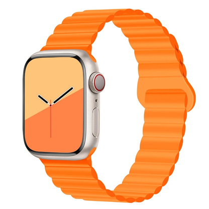 Magnetic Silicone Apple Watch Wrist Band