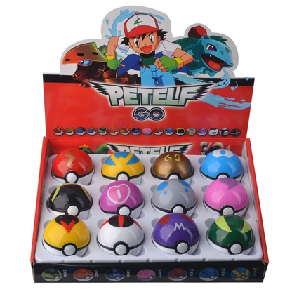 Petell Go 12pc Poke Ball Set